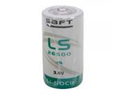 3.6V 8000mAh SaFT LS26500 Lithium Battery