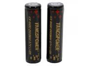 2 Pieces TangsPower 2300mAh 3.7 4.2V Rechargeable 18650 Lithium Batteries with Protective Board