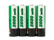 4Pcs SoShine AA 2500mAh 1.2V Nickel Metal Hydride Rechargeable Battery Box