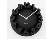 3D Dome Round Wall Clock For Home Fashion Modern Art Decorative