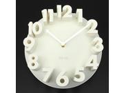 3D Dome Round Wall Clock For Home Fashion Modern Art Decorative