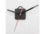 Black Red Hands Quartz Wall Clock Movement Mechanism