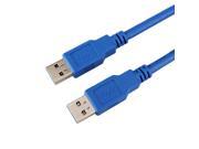 1.5m USB 3.0 Type A Male to Type A Male Extension Cable for Data