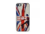 Aluminum Hard Protective Case with Two Fingers Pattern for iPhone 5 5S