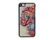 Aluminum Protective Case with Colorful Elephant Pattern for iPhone 5C