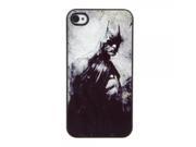 Graceful Protective Case with Sketch Batman Pattern for iPhone 4 4S