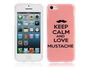 TPU Protective Case with Beard the Second War Pattern for iPhone 5C