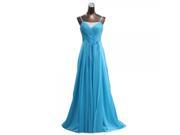 Floor length Slim Wedding Dress Bride Gown Evening Dress S Navy Blue