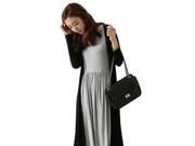New Korean Style Extra Long All match Loose Elastic Modal Air conditioning Cardigan Hip hugging Vest Dress Women Suit Black Grey Free Size