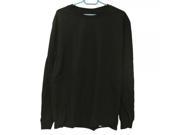 Hanes Adult Beefy T Men’s Long Sleeve T shirt Style 5186 Black 2XL