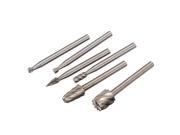 6PCS High Speed Steel Wood Cutter Machinery Finishing Accessories