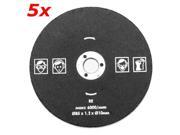 5pcs 85mm Abrasive Disc Cutter Cut off Wheel Metal Cutting Wheel