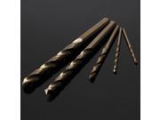 5pcs M35 HSS Twist Drill Bit Set 2 7.5mm Metal Steel Tool Bits