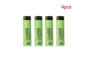 4pcs NCR 3400mAH 18650 3.7V Lithium Rechargeable Battery For Panasonic
