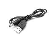 USB 2.0 Male To DC 5.5*2.1mm Plug Adapter Power Cable Connector Jack