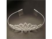 Elegant Wedding Bridal Headband Crown