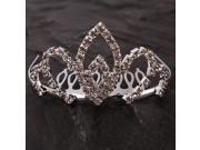 Shining Rhinestone Bridal Hair Comb Crown