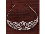 Gorgeous 16 Design Rhinestone Crown Headband