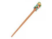 Concise Style Elegant Wood Hair Stick Colorful 3