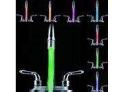 No battery Water Powered Flow 7 Colors Changing Flash LED Faucet Light For Kitchen Bathroom