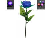 Romantic Rose Lamp Night Light Blue