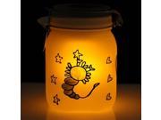 Scorpio Pattern Sun Jar Solar Powered Lamp Nightlight