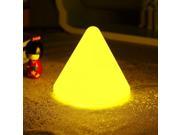 Cone Shape Lamp LED Light Yellow