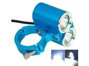 X7 One piece Waterproof Light for Bicycle Blue