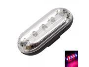 5 LED F105 Safety Warning Bicycle Tail Light Colorful