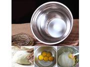 Thicken Silicone Bottom Stainless Steel Beat Egg Bowl