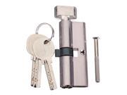 70mm Lock Cylinder High Secure Door Lock Cylinder With 3 Brass Keys