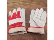 Canvas Work Gloves Layer Welding Gloves Canvas Labor Protect Gloves
