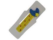 Mini Cartoon Smiling Moon Wooden Paper Clip Bookmark