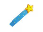Blue Decorative Cute Star Wooden Bookmark