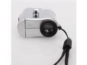 30X 60X Variable LED UV Currency Detecting Focus Magnifier Silver