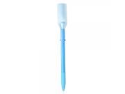 Multi Function Plastic Ballpoint Pen with Brush Black Red Core Blue
