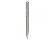 3.8mm Professional Stainless Steel Ballpoint Pen Silver