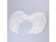 60x45 Adult Feather Angel Wings House Decoration White