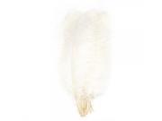 10pcs Exquisite Decorative Ostrich Feather 50 55 White