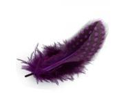 50pcs Home Decor Chicken Feather Purple