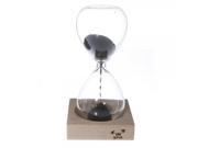 Creative Wooden Holder Magnet Hourglass