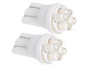 2pcs T10 HID 194 158 L 1052 4 LED Car Wedge Light Bulbs White
