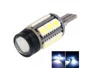 T10 12 LED 5W Optical Lens Car Light Bulbs White 21 Pieces