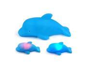 LED Flashing Dolphin Light Lamp Baby Kids Bath Toy