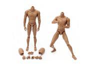 1 6 Scale Adjustable Action Figure Male Nude Muscle Muscular Body Fit
