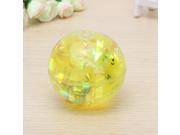 Colorful Jumping Flash Ball Toy Transparent Bouncing Ball