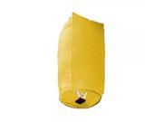 Cylindrical Chinese Flying Sky Lantern Kongming Light for Wishing Wedding Party Yellow