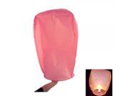 Chinese Flying Sky Lanterns Kongming Light Light Pink for Party Birthday