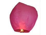 10Pcs Oval Shape Chinese Flying Sky Lanterns Kongming Light Pink