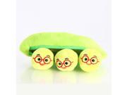 Creative Cute Plush PP Cotton Pea Pods Toy Pillow Green